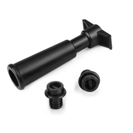 Succionador De Aire Plástico 12X6.7 Cm Negro