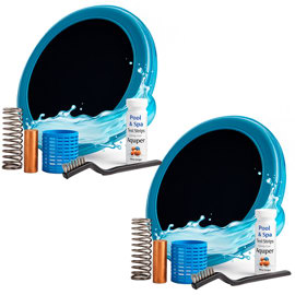 Kit X2 Ionizador Para Piletas  Solar Anti Sarro Y Ba...