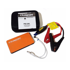 Cargador Batería Arrancador Auto Pb100 Usb Luz Led