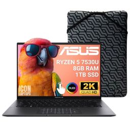 Notebook  Zenbook Amd Ryzen 5 7530U 8Gb Ram 1Tb Ssd ...