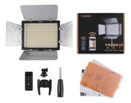 Yn300 Iii, Led Adaptable 3200K5500K Para Cámaras