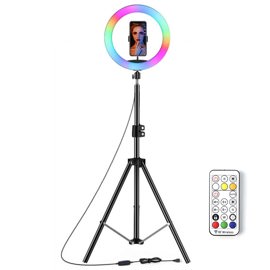 Aro Iluminador Led Rgb 25Cm 10