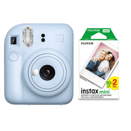 Cámara Instantánea Fujifilm Mini 12 Azul + 20 Fotos