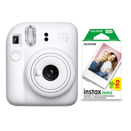 Cámara Instantánea Fujifilm Mini 12 Blanco + 20 Fot...
