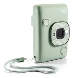 Cámara Híbrida Impresora Instantánea Fujifilm  Mini Liplay Verde