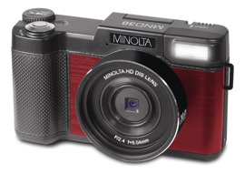 Cámara Digital Mnd30 30 Mp Ultra Hd Roja