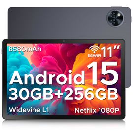 Tablet  U11 Pro Android 15 11 Pulgadas 30 Gb+256 Gb/...