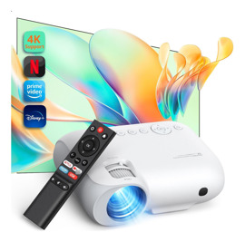 Proyector 4K Wifi 5G Bluetooth 450 Ansi Nativo 1080P...
