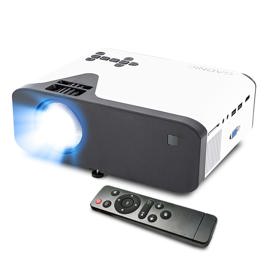 Proyector Minicine Led 5000 Lúmenes 4K Mini Portáti...
