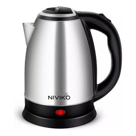 Jarra Pava Eléctrica Niviko Hervidora Acero Inox 220v 1.8l