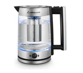 Pava Electrica Vidrio 1.8Lt Infusor Te Mate Pe4915