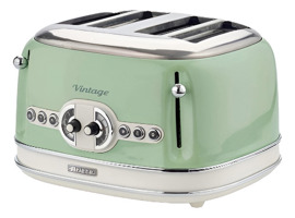 Tostadora Electrica 4 Panes 1600W Verde