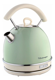 Pava Eléctrica Diseño Vintage Verde 1.7 L 2000 W