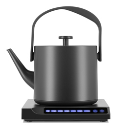 Pava Eléctrica Digital  500Ml Acero Negra Ped2520bap