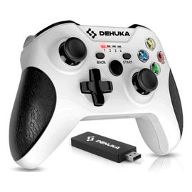 Joystick Blanco Compatible Con Xbox One Control Pc G...