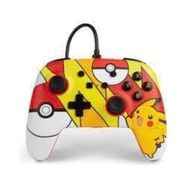 Gamepad Wired  Enhanced Nintendo Switch: Pikachu Pop...