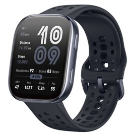Smartwatch  Bip 6 Negro Pantalla 1.97 Amoled