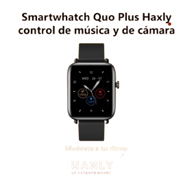 Smartwhatch Quo Plus Control De Música Y De Cámara