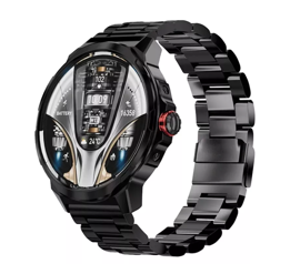 Smartwatch  V69 Llamadas Deportivo Fitness  Negro