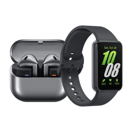  Galaxy Fit3 Gray +  Galaxy Buds3 Silver 