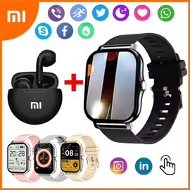 Reloj Inteligente Xiaomi Fitness Con Monitor Cardíaco Black