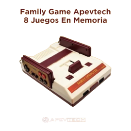 Consola Retro Family Game  8 Bits Con 8 Juegos, La M...
