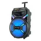 Parlante 12'' Portátil Bluetooth Karaoke Usb Aux Led...