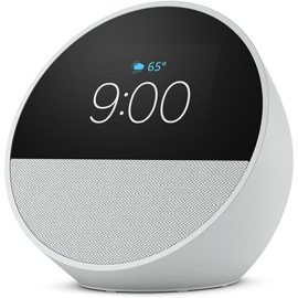 Reloj Inteligente Con Audio  Echo Spot Negro (Con Fu...