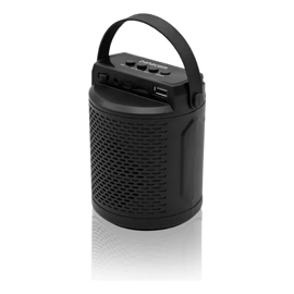 Parlante Potenciado Sp1310 Bluetooth Aux Radio Negr...