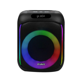 Parlante  AwP2016a Luces Rgb 5000W Pmpo Negro