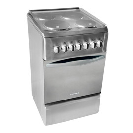Cocina Eléctrica  Cef5, Ancho 50 Cms., Acero Inoxida...