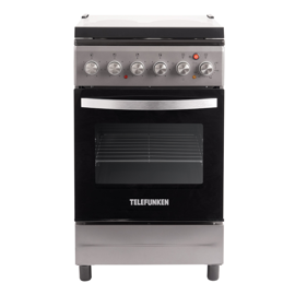 Cocina Electrica Acero Inoxidable 50Cm Grill
