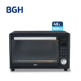 Horno Eléctrico 46 Litros Digital Negro Bhe46dn25i