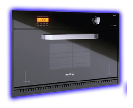 Horno Para Empotrable 201209 Frente Vidriado Negro