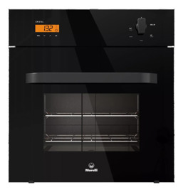 Horno Eléctrico A Gas  Cristal 600 70 L Color Negro