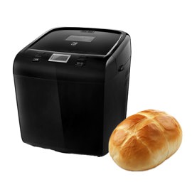 Maquina De Pan Programable Hasta 1Kg Negro