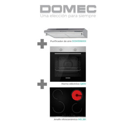 Combo Horno Eléctrico Q610 + Anafe Vitroceramico M...