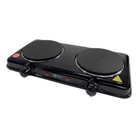 Anafe Eléctrico 2000W Cocina 2 Hornallas