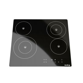 Anafe Eléctrico  Vetro 4 Hornallas Vitrocerámica