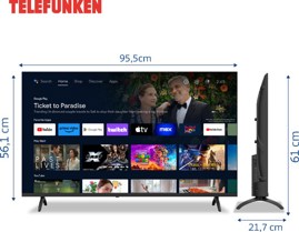 Tv Led Smart 43P Fhd Tk4325fs5a And
