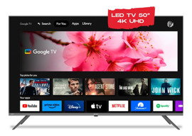Smart Tv Uhd 4K 50 Sharp Google Tv S5023us6g