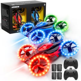 Drone  3 En 1 Battle Con Luces Led, 3D Flip Para Niñ...