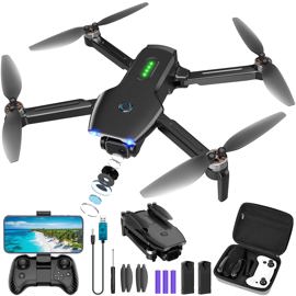 Drone Con Cámara 1080P Fpv, Motor Sin Escobillas, 2...