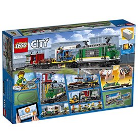 Edificio De Trenes De Control Remoto City Cargo Tra...