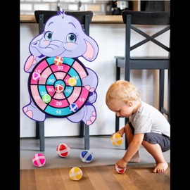 Juguete Montessori Tablero De Dardos Animales 2 A 4 ...