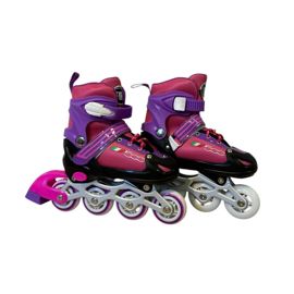 Patines Rollers Extensibles Rosa Talle 3538