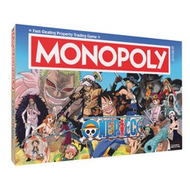 Juego De Mesa Monopoly: Edición One Piece Con 9 Fich...
