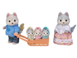 Figuras De Muñecas Coleccionables Husky Family Set ...