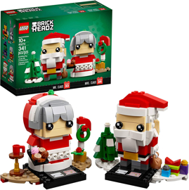 Brickheadz Mr. &Amp; Mrs. Claus 40274 Kit De Constr...