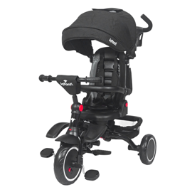 Triciclo Multifuncional Plegable JyT08e Negro